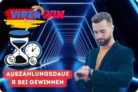 ViperWin Auszahlungsgeschwindigkeit – Online Casino Auszahlungen innerhalb von 32 Minuten mit Bitcoin, Visa und Revolut