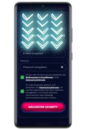 ViperWin Willkommensbonus Registrierungsformular komplett ausfüllen