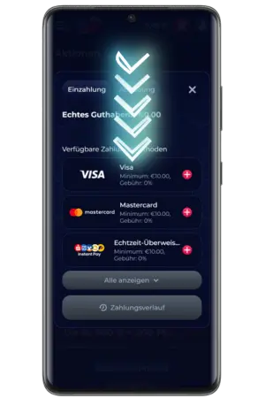 ViperWin Freispiele erste Einzahlung Promo aktivieren