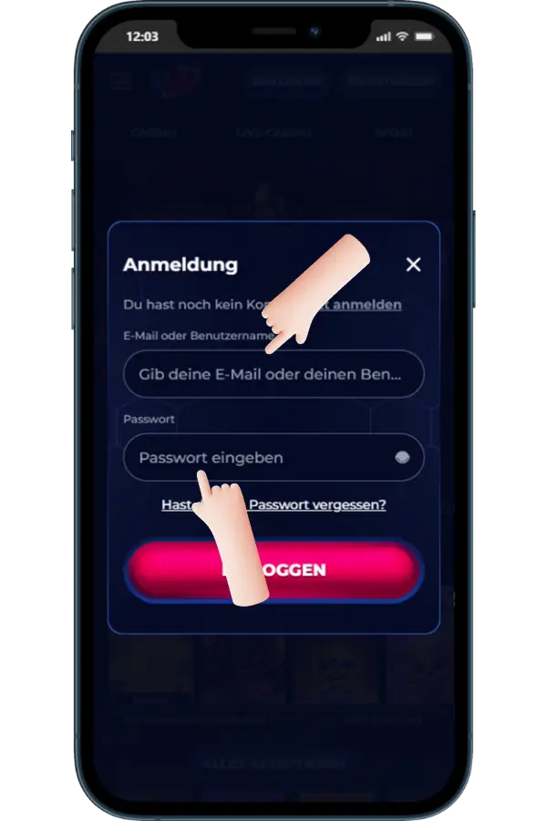 Anmeldung