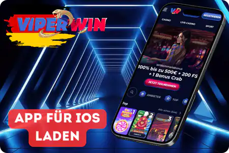App fur iOS laden ViperWin App
