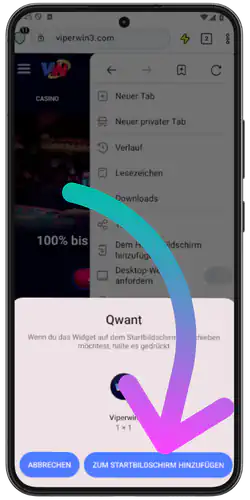 ViperWin App download Bestatige die Installation